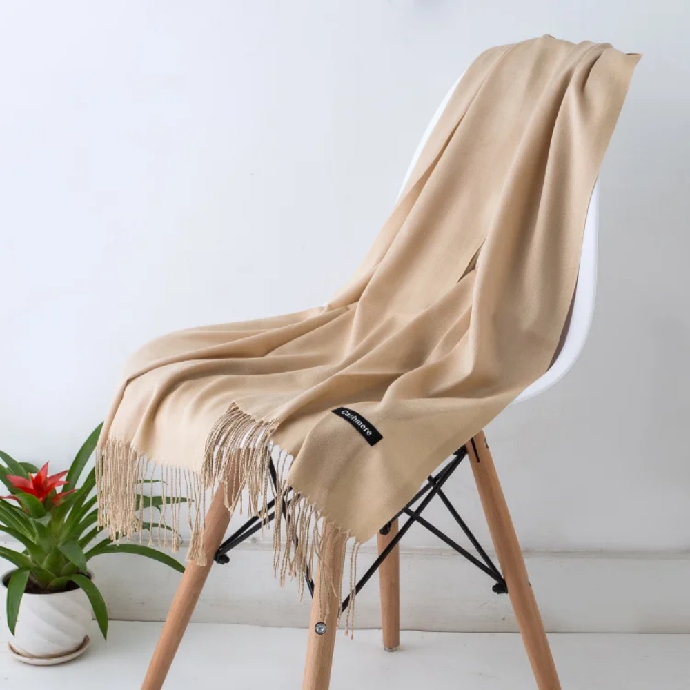 Stole Wedding Shawl - Lenço longo de caxemira feminino, xales
