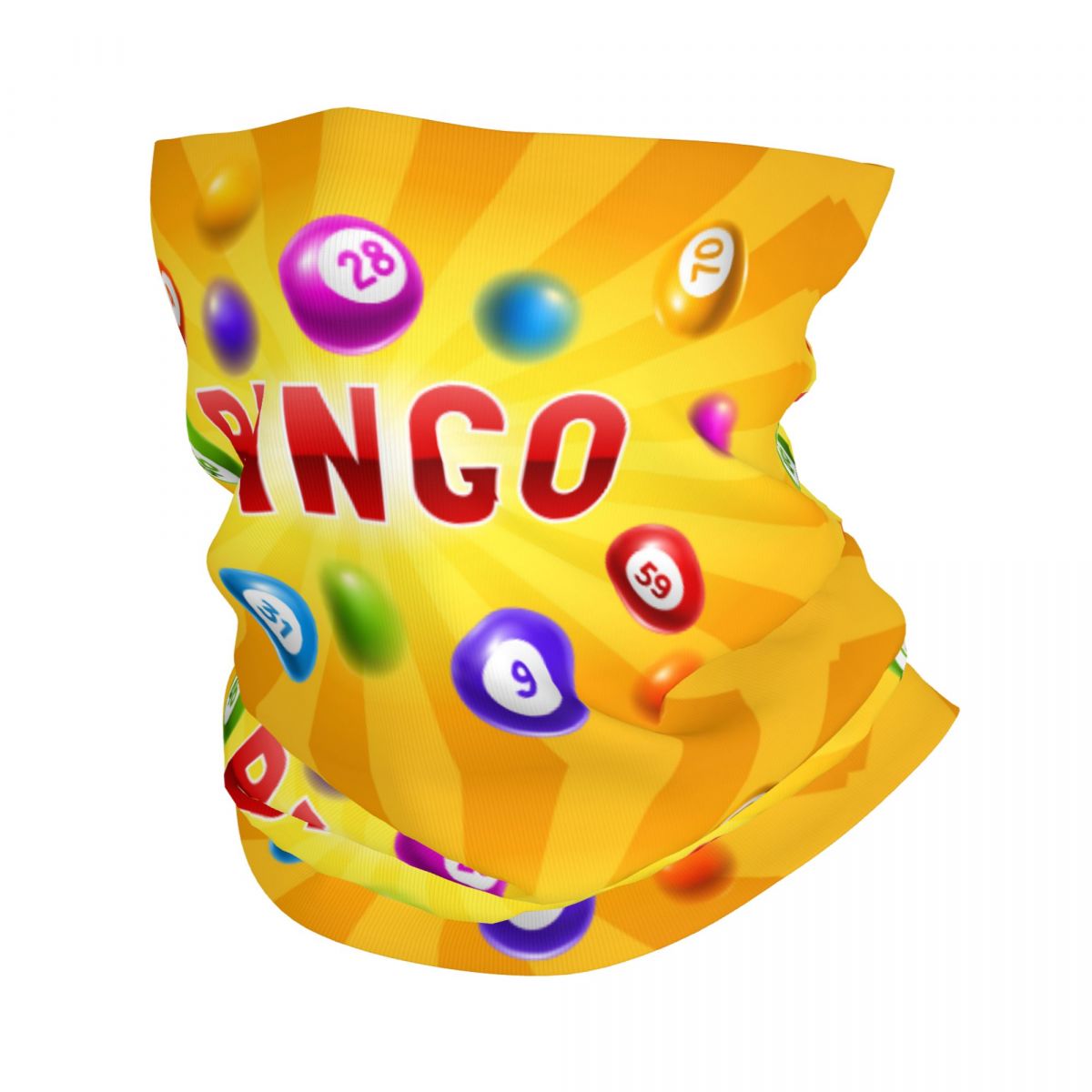 Neck Warmer Tube - Jogo quente personalizado bingo bandana pescoço
