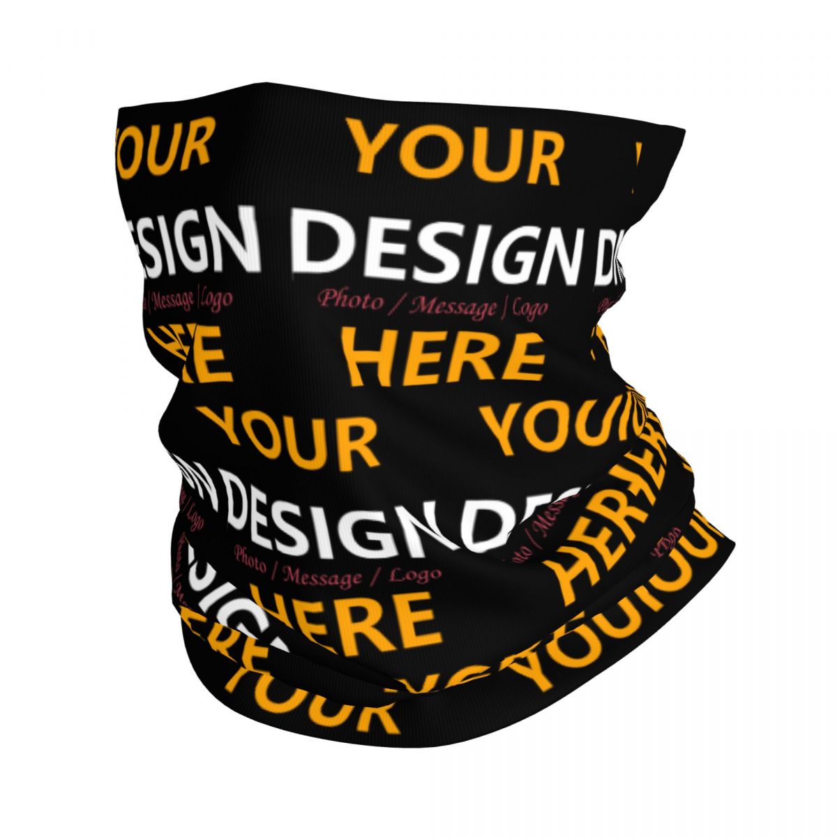 Neck Warmer Tube - Personalize seu design aqui bandana pescoço