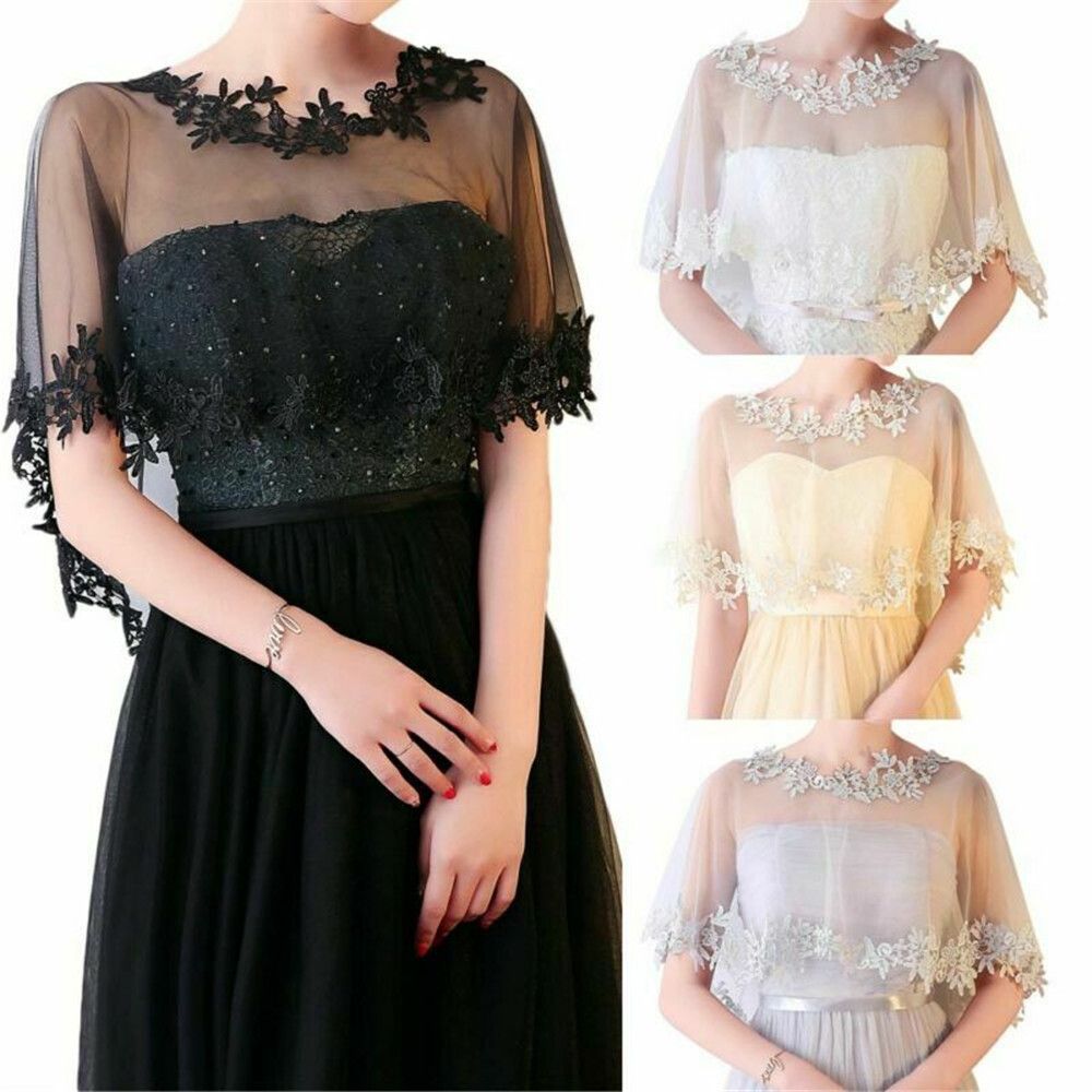 Stole Wedding Shawl - Feminino festa nupcial casual renda xale