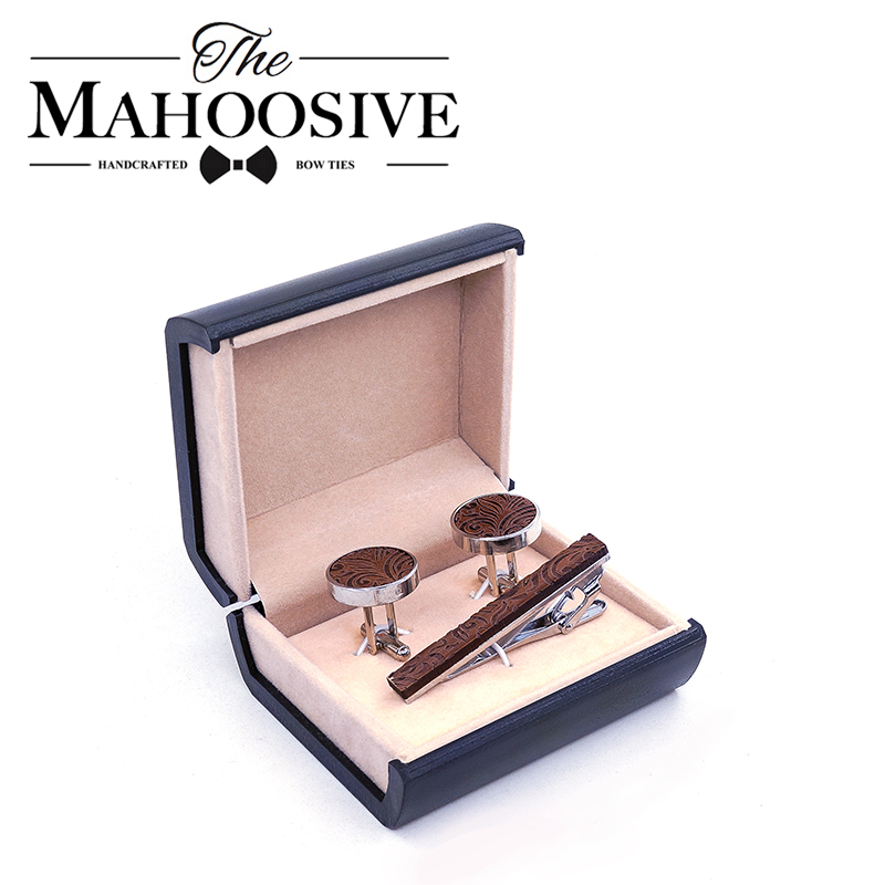 Tie Bar Set Gift - 2019 abotoaduras clipes de gravata conjunto