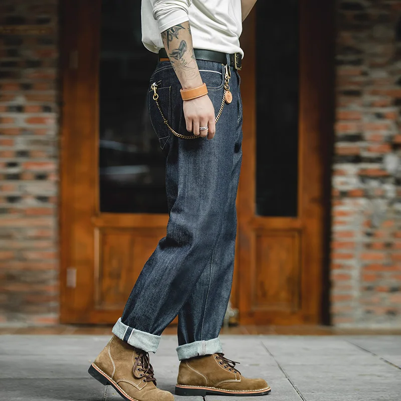 Levis Jeans 501 - Maden vintage 13.5oz calças jeans pesadas