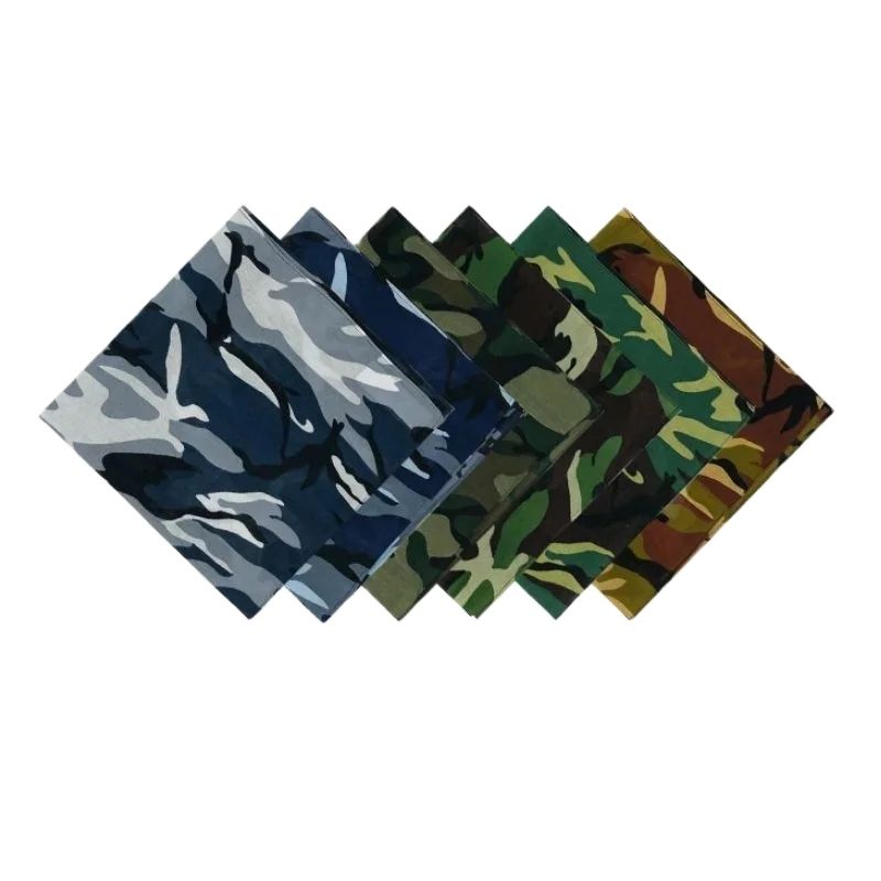 Bandana Cotton - Bandana de camuflagem ao ar livre,