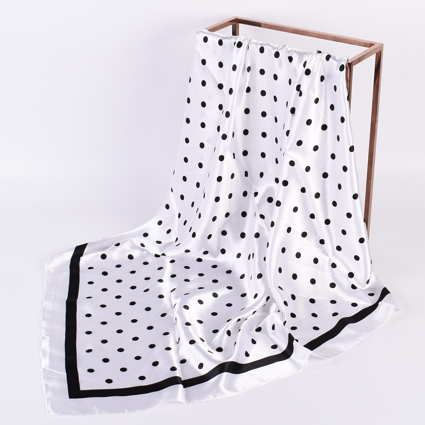 Face Scarf Mask - Verão novo temperamento elegante wavelet dot