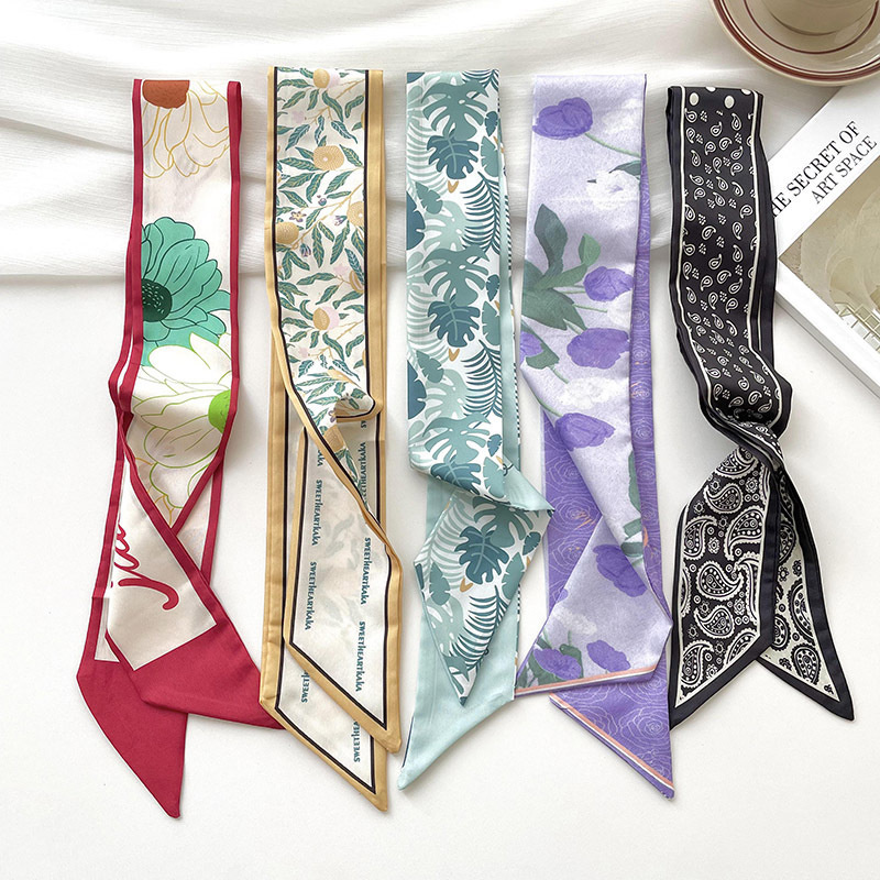 Ascot Neck Scarf - Nova marca de luxo modelo pequeno