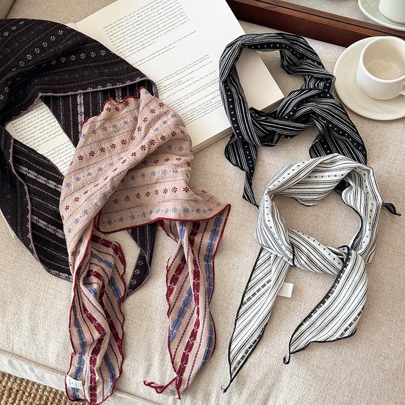 Bandana Cotton - Lenço Triangular de Algodão e Linho