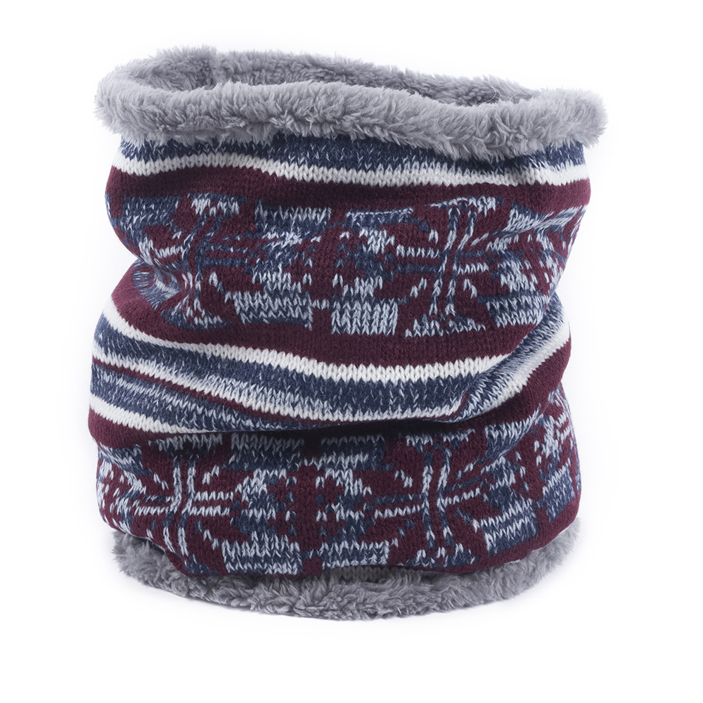 Ovtrb quente malha velo forrad - Infinity Scarf Knit avaliação e preço