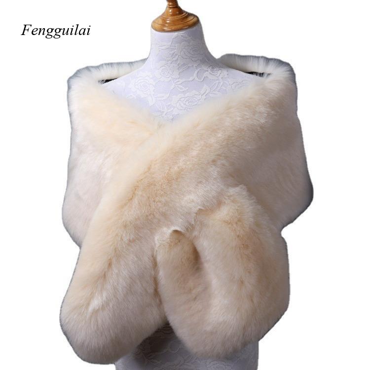 Xale Feminino Branco de Pele S - Stole Wedding Shawl avaliação e preço