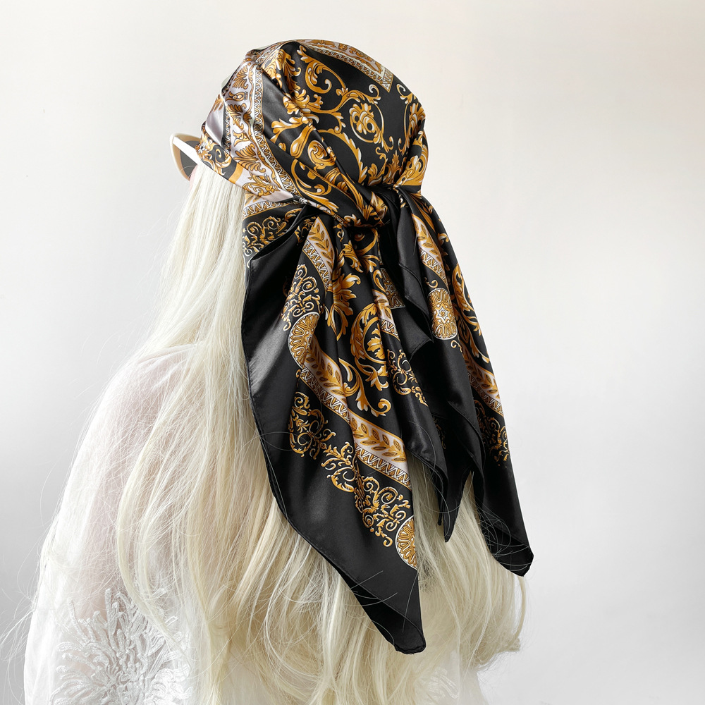 Lenço de Seda Quadrado de Ceti - Face Scarf Mask avaliação e preço