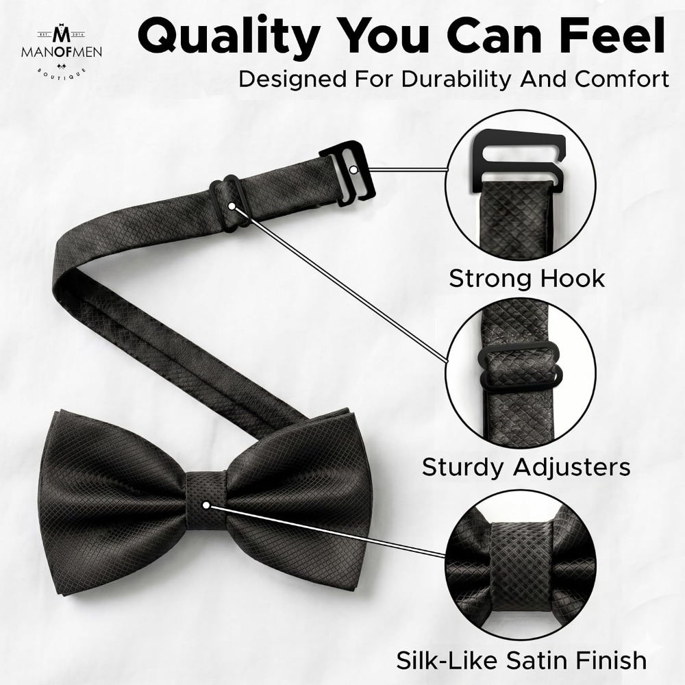 Gravata Borboleta de Poliéster - Bow Tie Pre Tied avaliação e preço