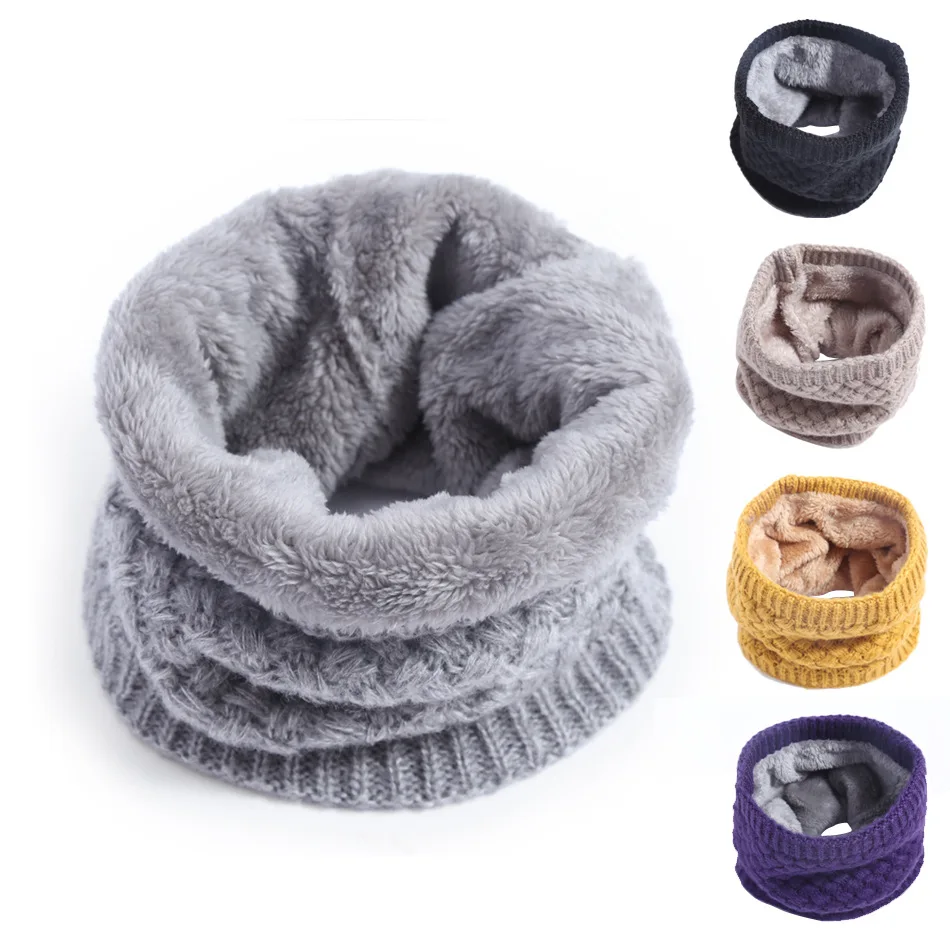 Crianças meninas/meninos inver - Infinity Scarf Knit avaliação e preço