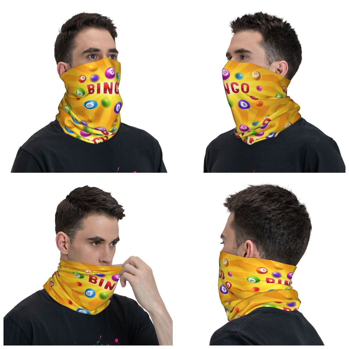 Jogo quente personalizado bing - Neck Warmer Tube avaliação e preço