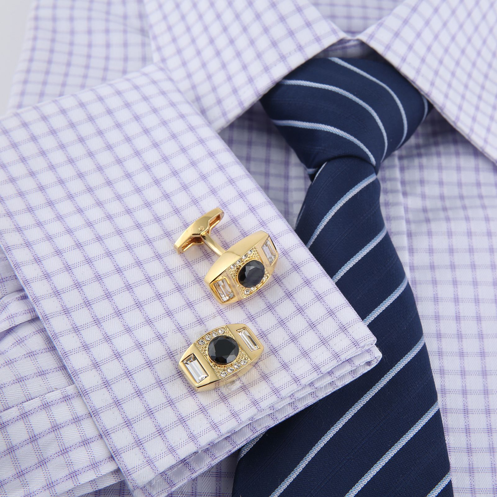 Abotoaduras de alta qualidade, - Tie Bar Set Gift avaliação e preço