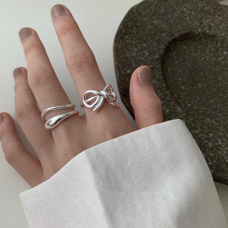 Anel simples de prata esterlin - Tie Clip Silver avaliação e preço