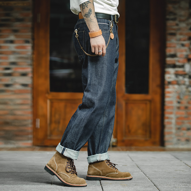 Maden vintage 13.5oz ourela pe - Levis Jeans 501 avaliação e preço