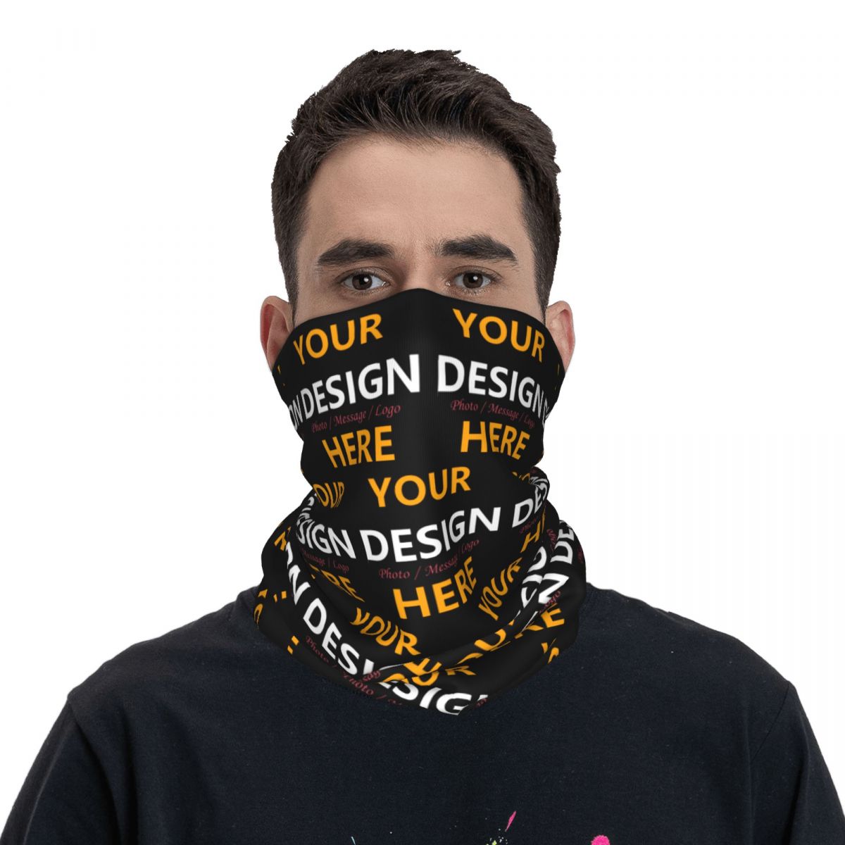 Personalize seu design aqui ba - Neck Warmer Tube avaliação e preço