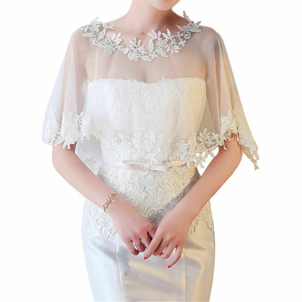 Feminino festa nupcial casual  - Stole Wedding Shawl avaliação e preço