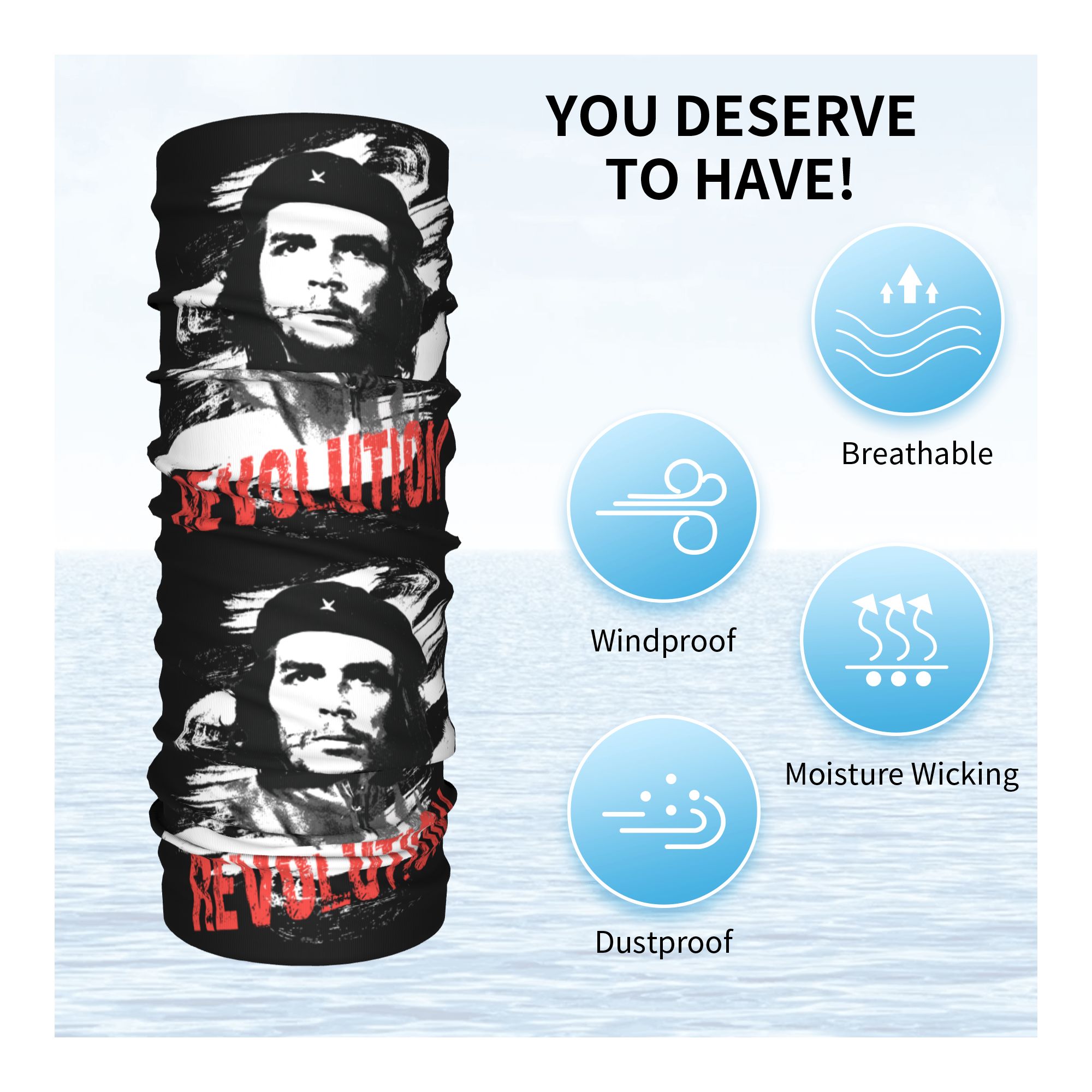 Personalizado che guevara revo - Neck Warmer Tube avaliação e preço