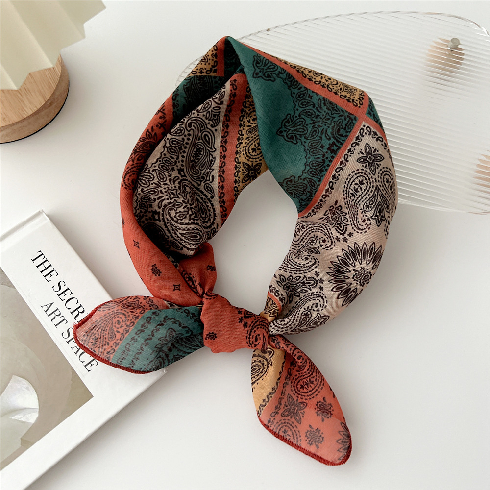 Moda lenço de algodão feminino - Bandana Cotton avaliação e preço