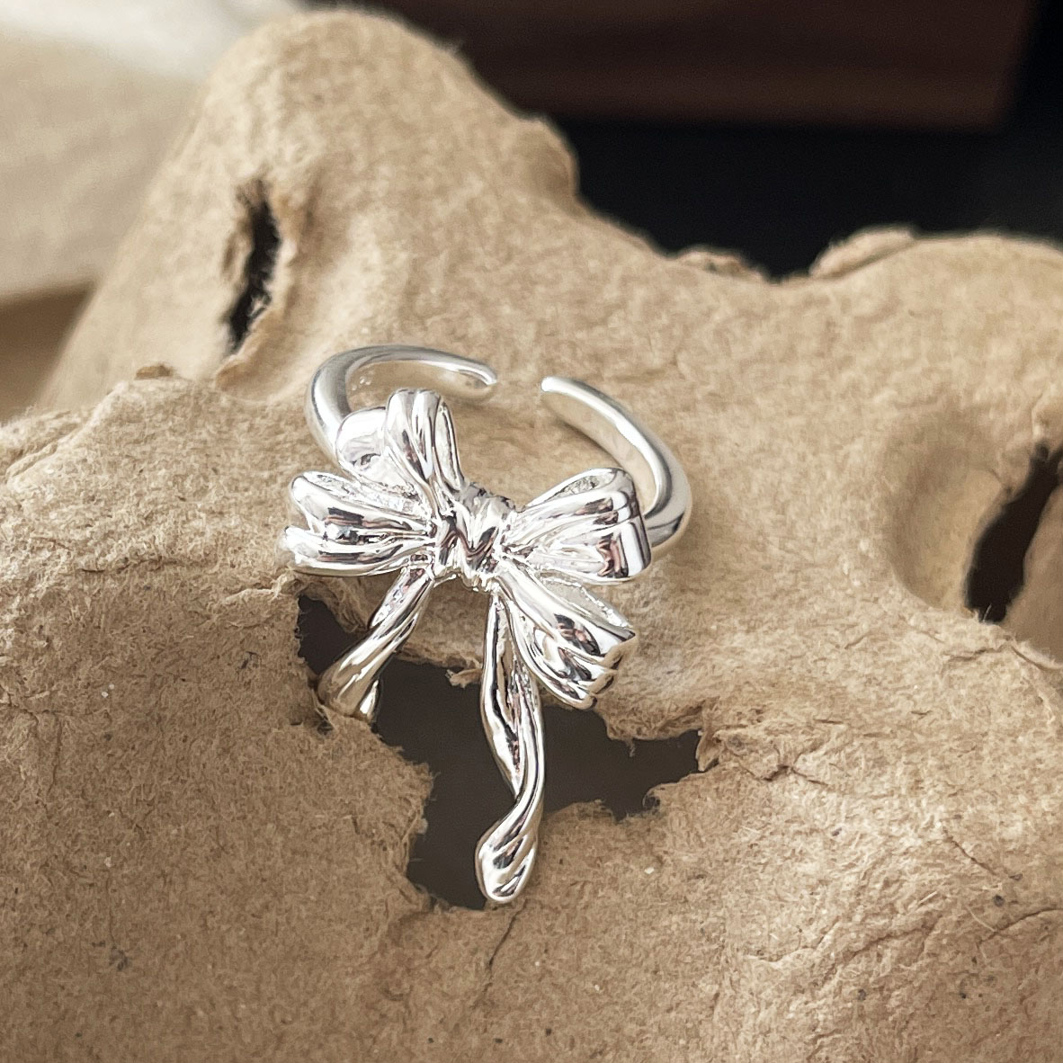 Anéis de prata esterlina 925 p - Tie Clip Silver avaliação e preço