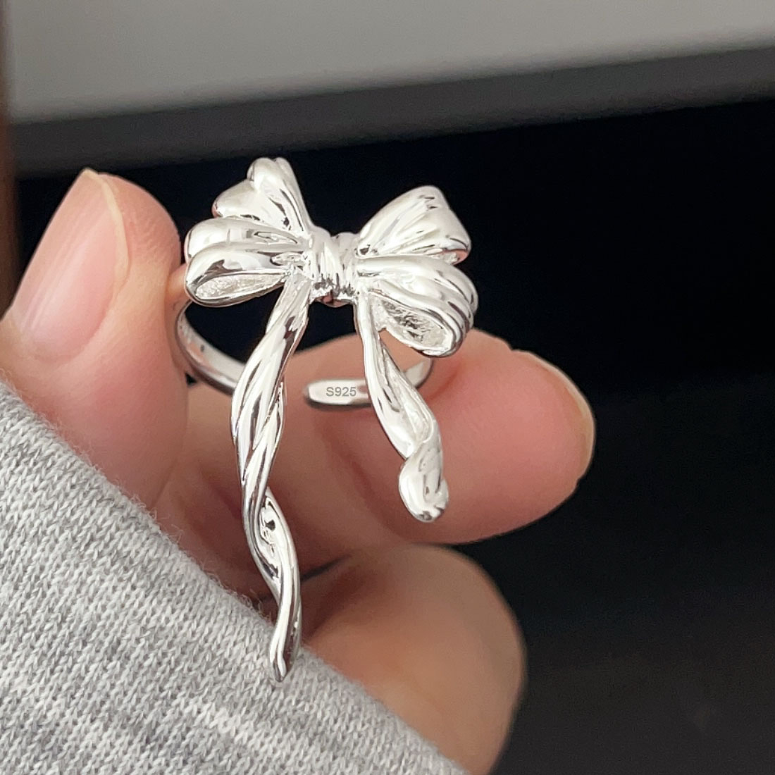 Anéis de prata esterlina 925 p - Tie Clip Silver avaliação e preço
