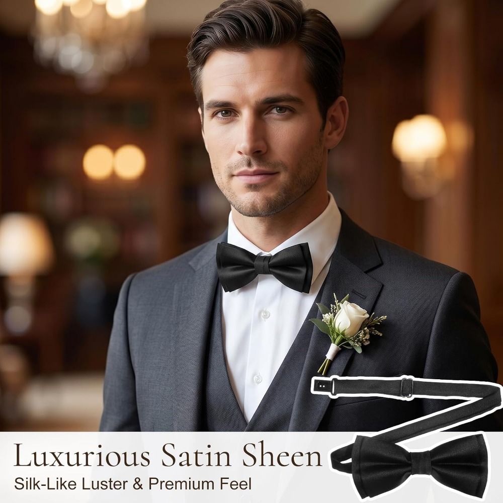Gravatas Borboleta Masculinas, - Bow Tie Pre Tied avaliação e preço