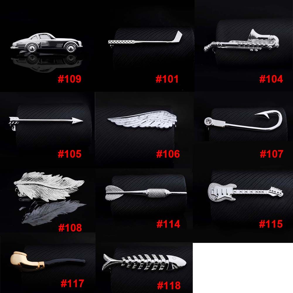 Prendedor de Gravata Criativo  - Tie Clip Silver avaliação e preço