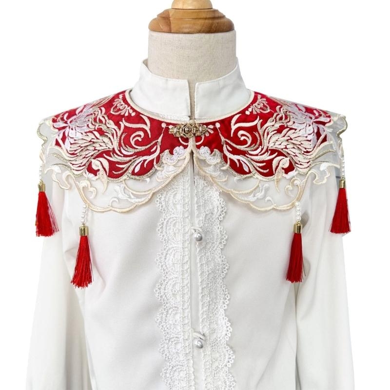 39BD Unissex Xale Luxuoso Xale - Stole Wedding Shawl avaliação e preço