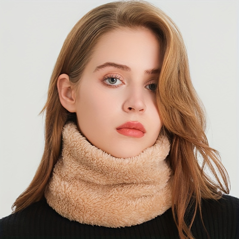 À prova de vento de pelúcia in - Infinity Scarf Knit avaliação e preço