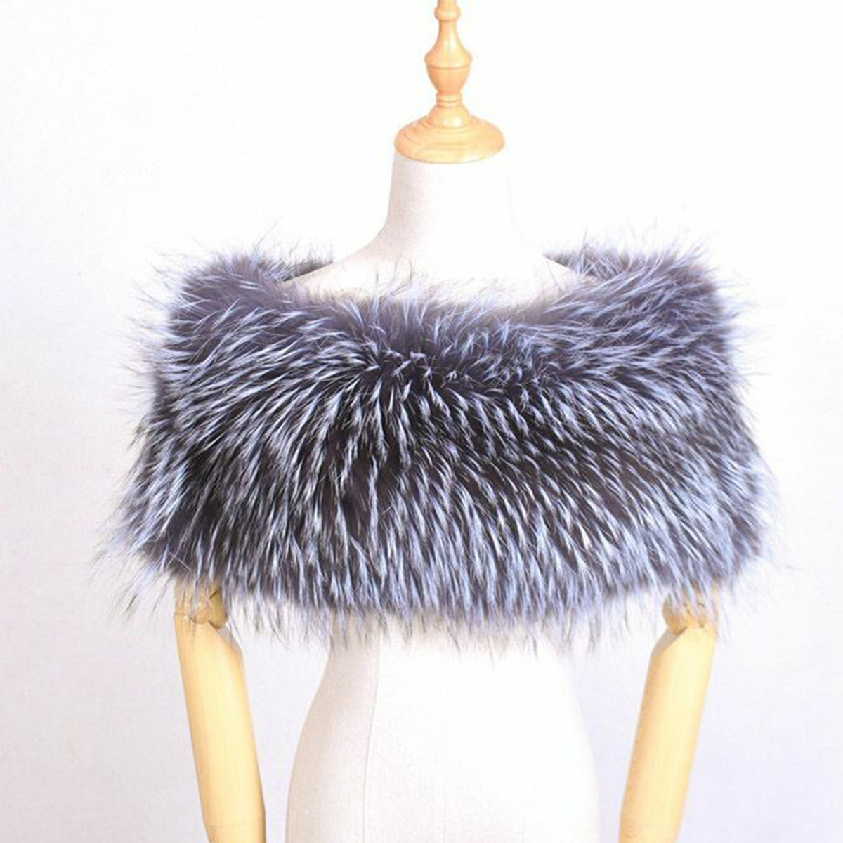 Xale de noiva de pele natural, - Stole Wedding Shawl avaliação e preço