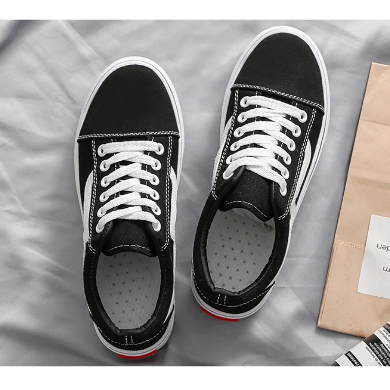 Estudantes jovens meninos meni - Vans Shoes Old Skool avaliação e preço