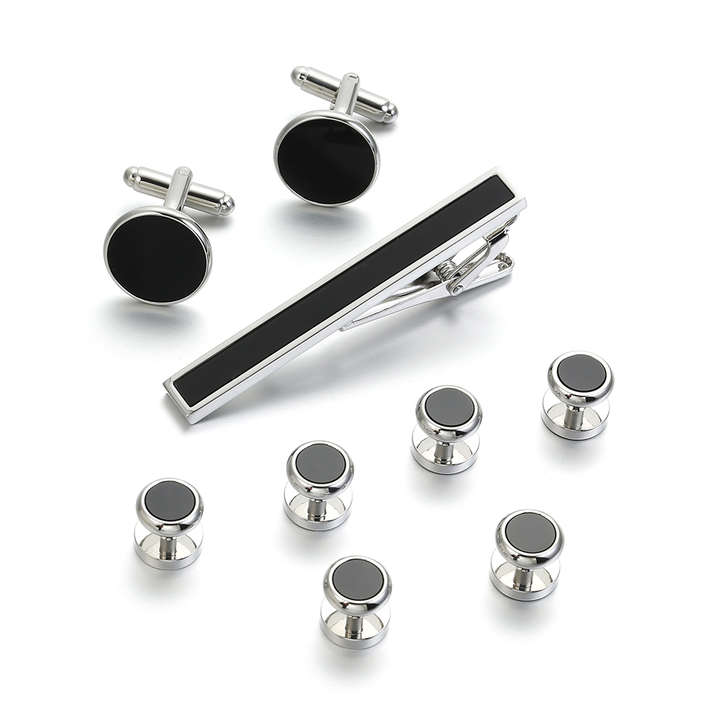 Vagula 9 peças barra de gravat - Tie Bar Set Gift avaliação e preço