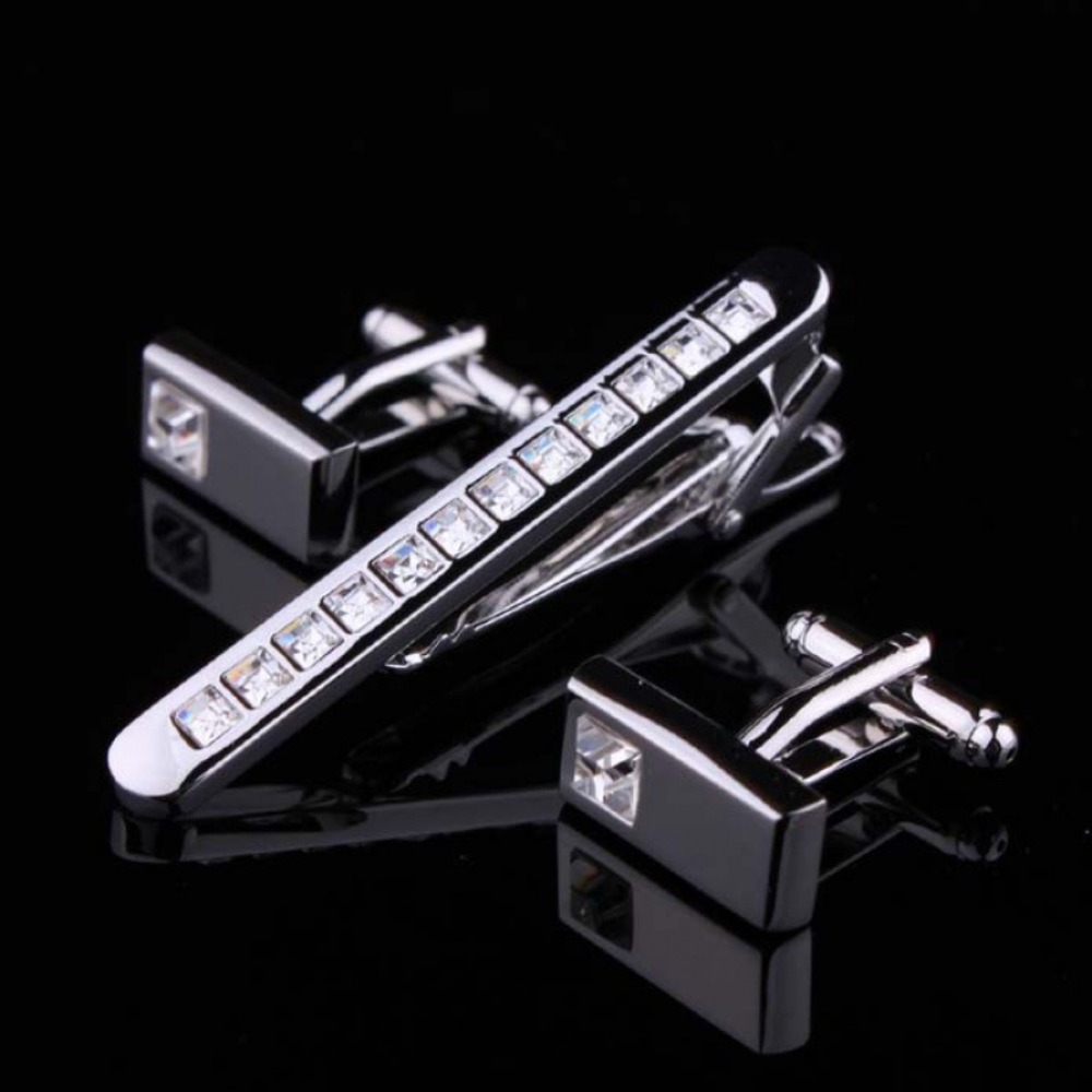 Conjunto de Prendedor de Grava - Tie Bar Set Gift avaliação e preço