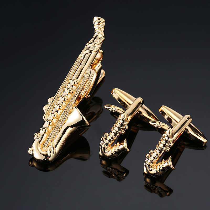 Abotoaduras de alta qualidade, - Tie Bar Set Gift avaliação e preço